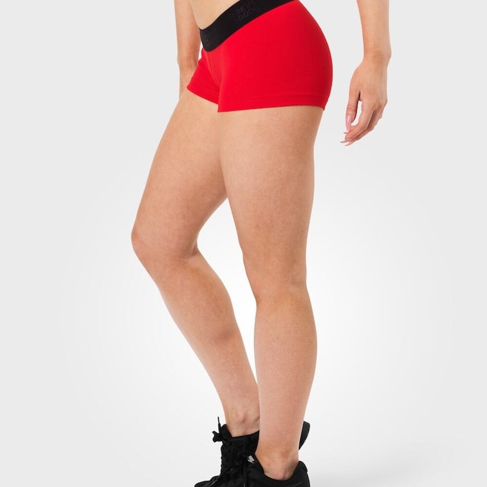 Better Bodies Booty Shorts - Scarlet Red
